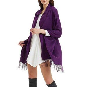 Women's Cashmere Feel Shawl, Oversized Scarves